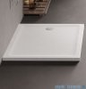 New Trendy Mild Stone Brodzik akrylowy prostokątny 80x110x4,5 cm biały B-0550